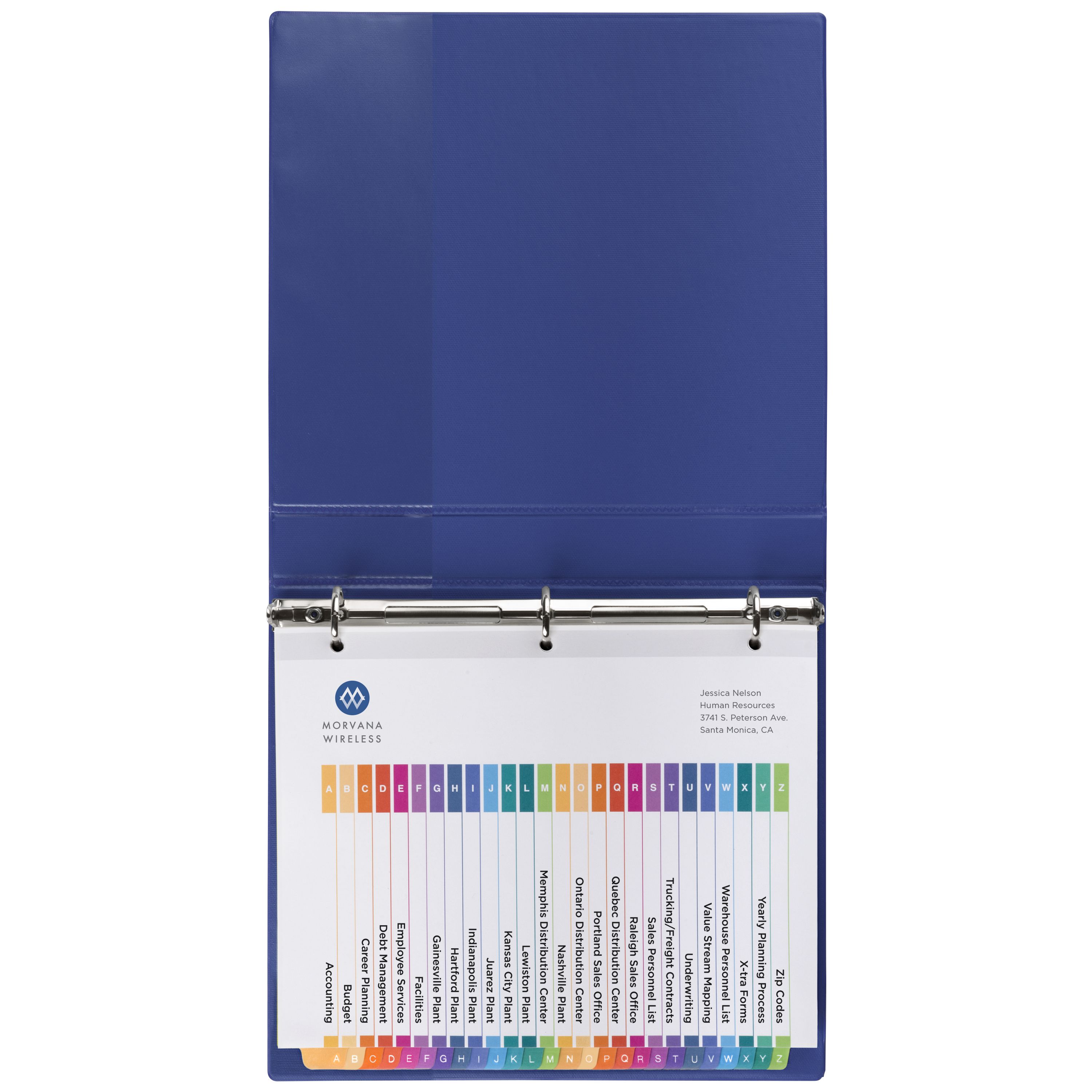 Ready Index® A-Z Dividers, 26 Tab Sets, 6 Sets 11832 | Avery